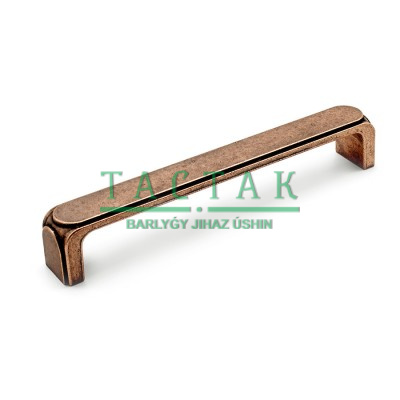 Ручка-скоба Oval 19.3995.50 мат. состаренная медь, 160, Metakor