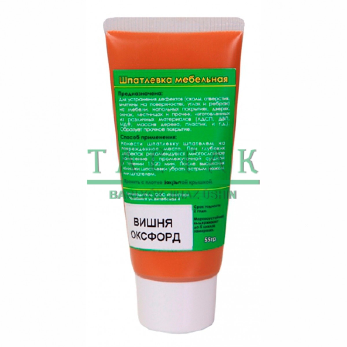 Шпатлевка мебельная, цвет ВИШНЯ ОКСФОРД