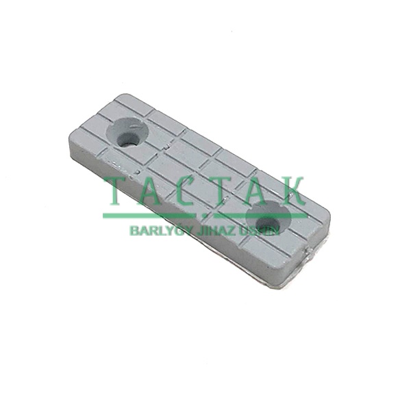 MIL017 Подпятники пластм серый