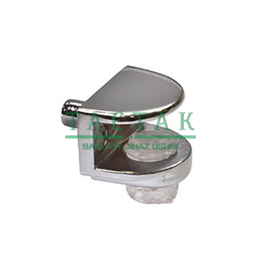 Полкодержатель/стек.+винт+штырь ХРОМ