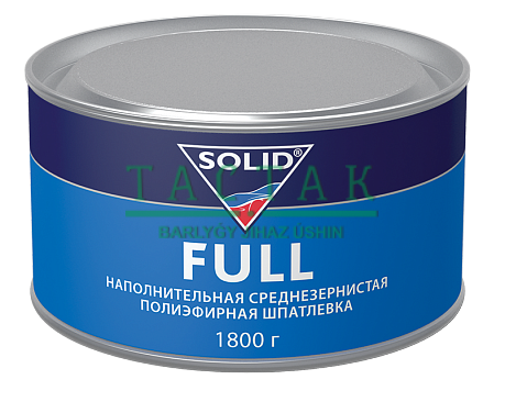 CSX-01.018.1800.XSO/ Шпатлевка полиэфирная SOLID Full с отвердителем по 1,8кг