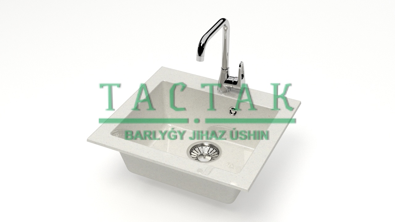 Мойка глян. из икс.камня Z35Q7 (хлопок)