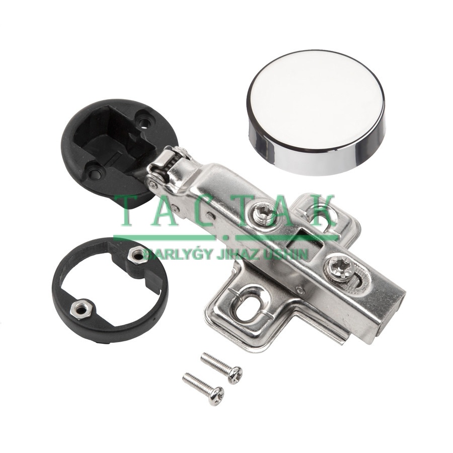 Петля для стекла накладная хром (250) UP