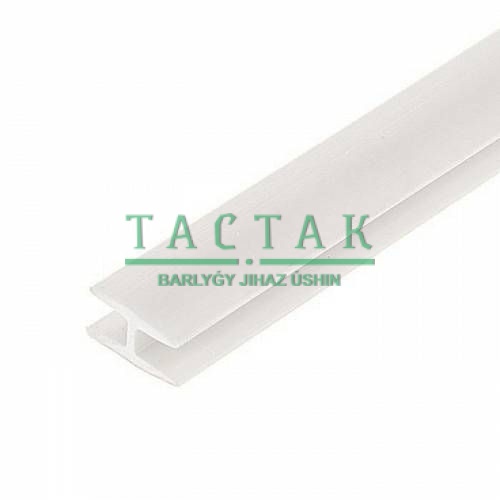 Соединитель для задней стенки ДВП L-2000 мм, белый