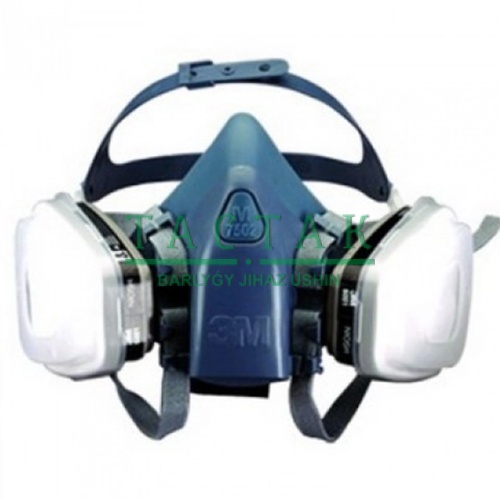 3М КИТАЙ Полумаска в комплекте