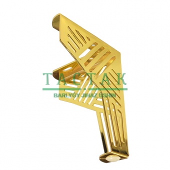 08HSB-130-BR Ножка 130 мм золото