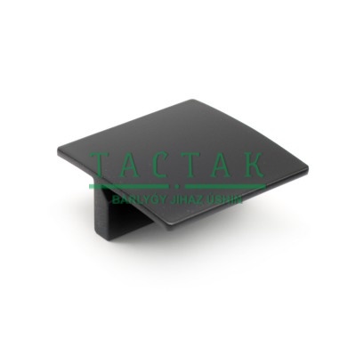 Ручка-кнопка Prisma 70.3696.18, черн.мат.лак, 32, 60х60 мм, Metakor