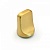 Ручка-кнопка Blade 11.4128.24 браширов. золото, D20, Metakor