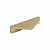 М4607.064.ВВ Ручка накладная L.80мм, отделка золото шлифованное