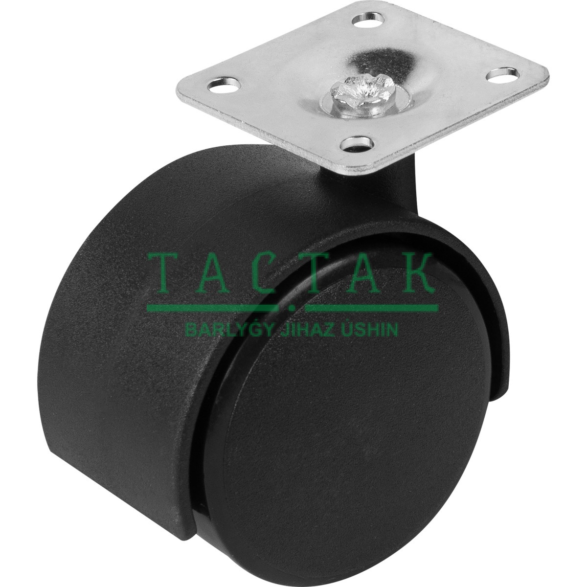 404 Колесо двойное с планкой 40.50.20 Чёрное