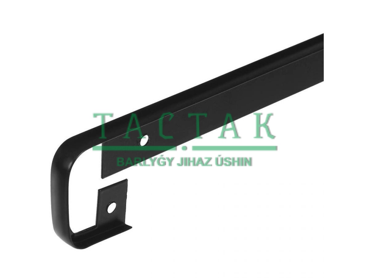 планка 38мм щелевая ЧЕРНАЯ (R9)