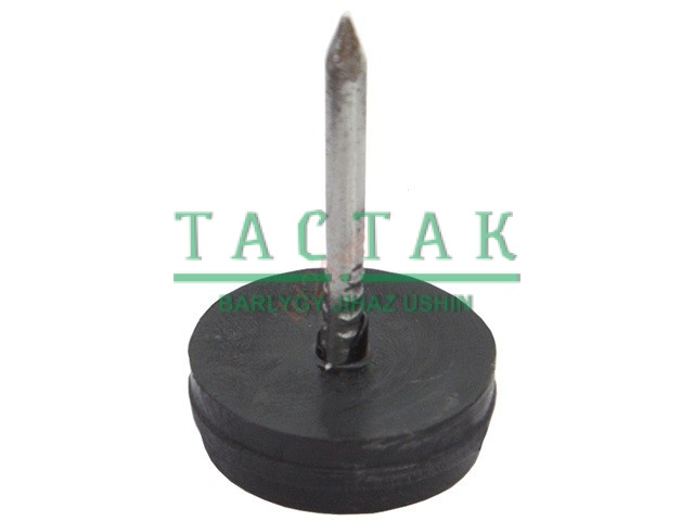 Подпятник с гвоздиком черный UP