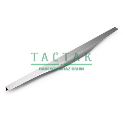 Ручка-скоба Mercure С5.500550.93 анодиров. браширов.  никель, 2х225/550, Metakor