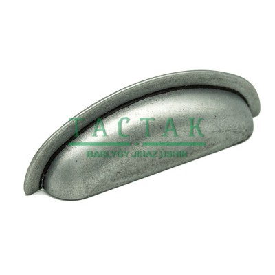 Ручка-скоба Aruba 19.4142.59 матовое олово, 96/128, Metakor