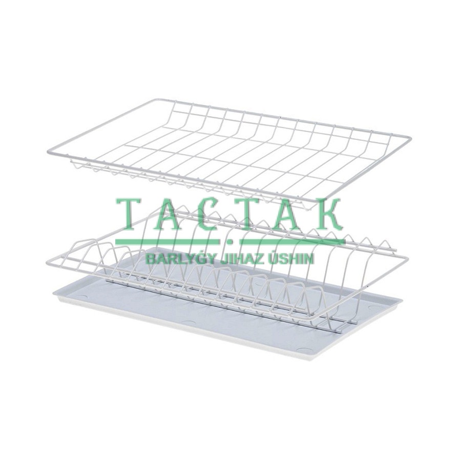 Посудосушитель 600 мм белый с РАМКОЙ