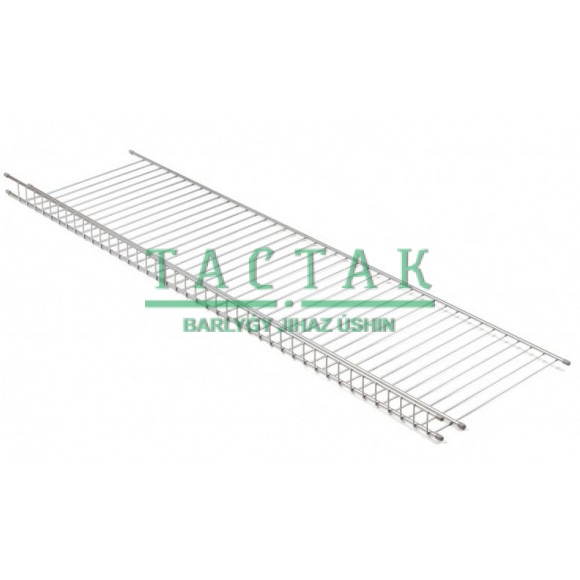 Полка сетчатая обувница белая 350*1200