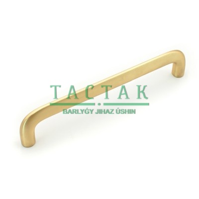 Ручка-скоба Neck 11.4119.24 браширов. золото, 160/172, Metakor