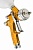 PROLT-GTE10-14-Gravity gun and cup industriel Краскораспылитель малярный