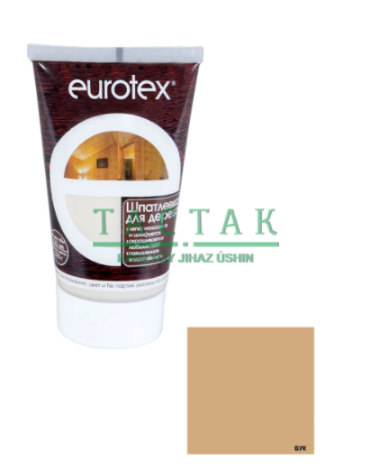 "EUROTEX" (шпатлевка для дерева) бук 0,225 кг