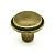 Ручка-кнопка 11.6430.68 бронза, без основания, D30, Metakor